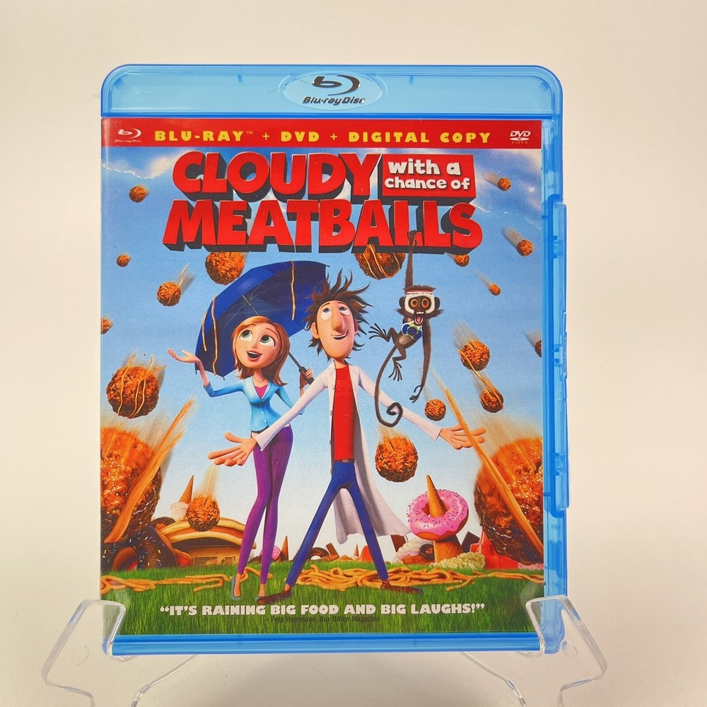 Cloudy With a Chance of Meatballs Blu ray DVD Digital Copy 2009